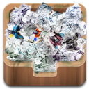 recycle bin full icon